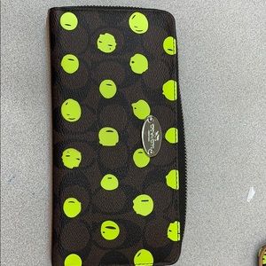 Coach Polka Dot Wallet